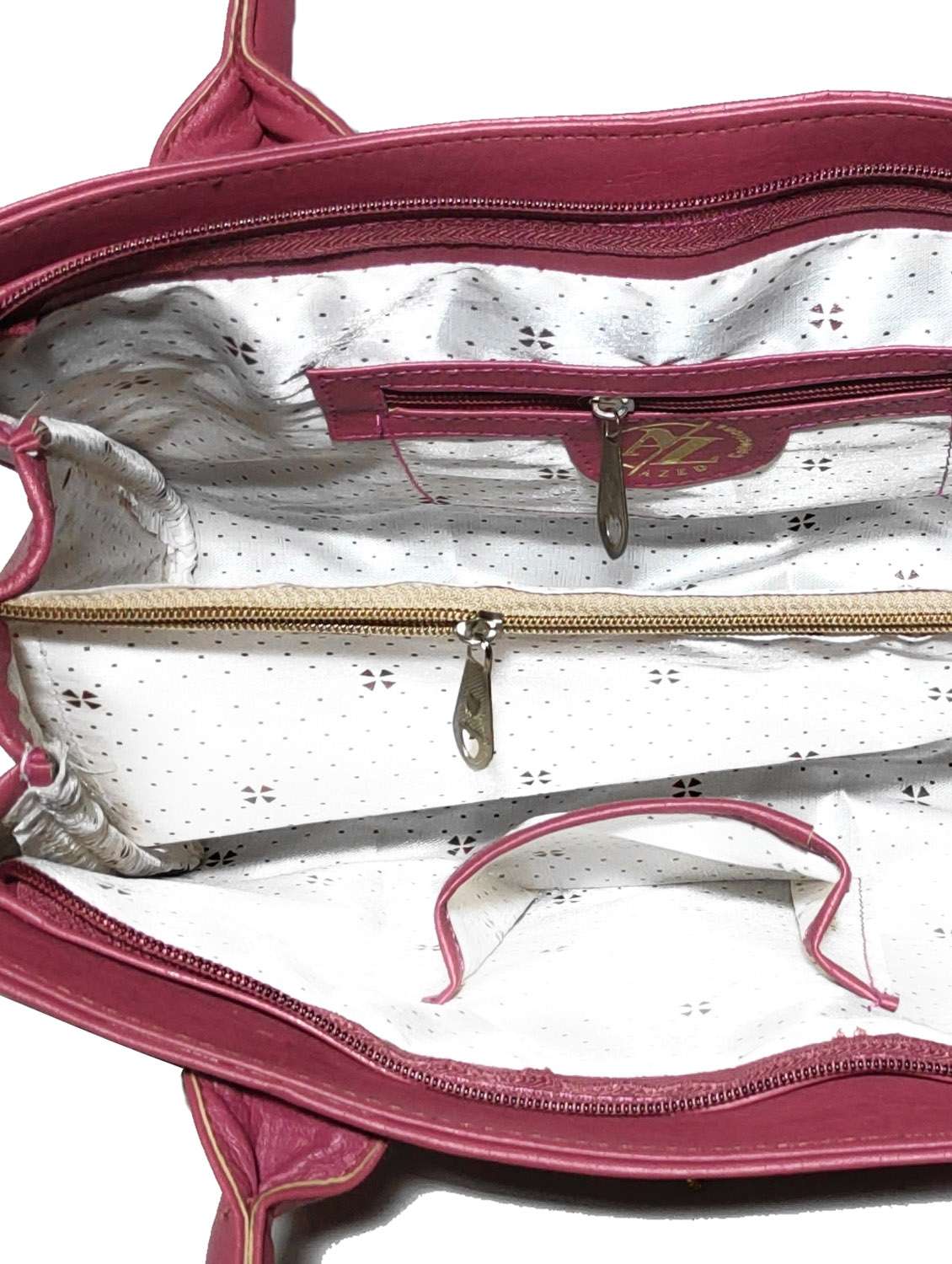 multi colored leatherette (pu) combo handbag - 18197385 -  Standard Image - 3