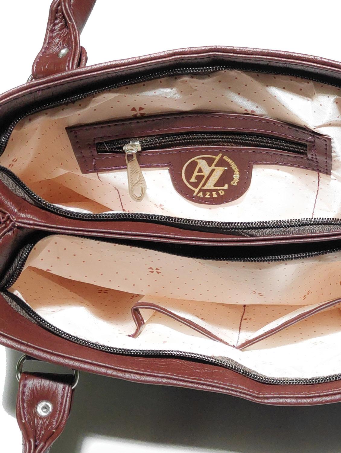 multi colored leatherette (pu) combo handbag - 18197394 - Standard Image - 3
