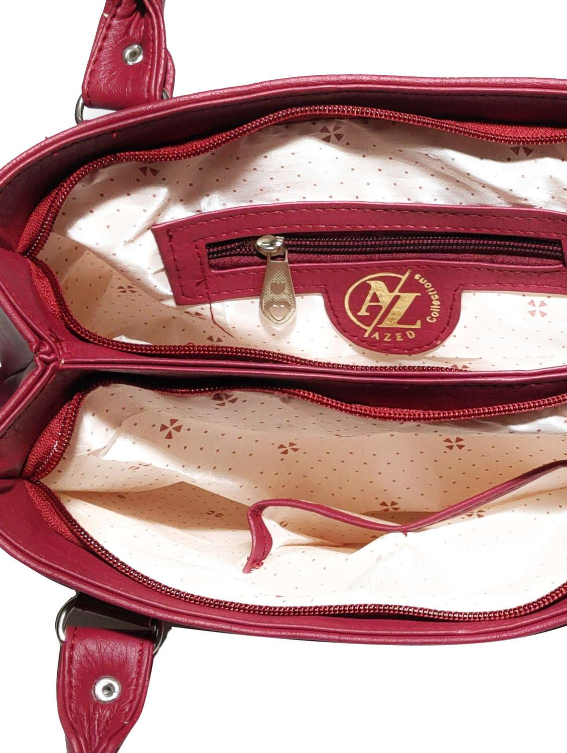 multi colored leatherette (pu) combo handbag - 18197395 -  Standard Image - 3