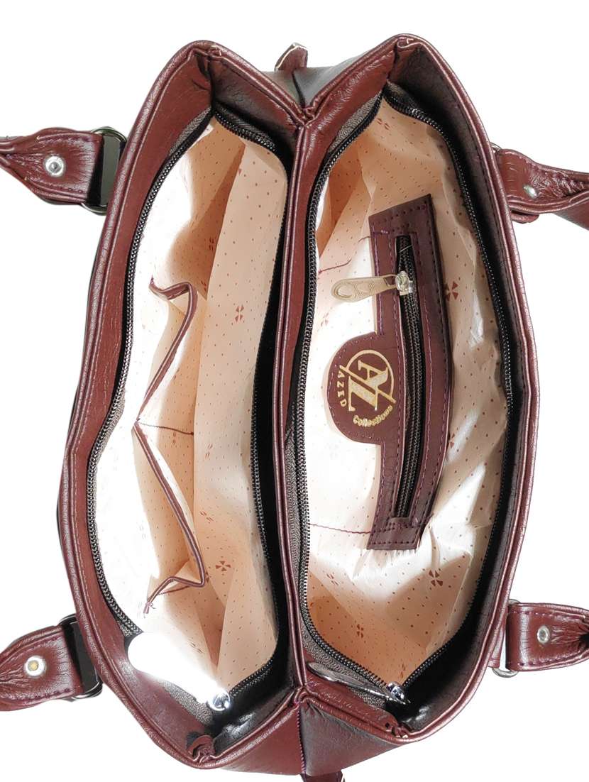 multi colored leatherette (pu) combo handbag - 18197407 -  Standard Image - 3