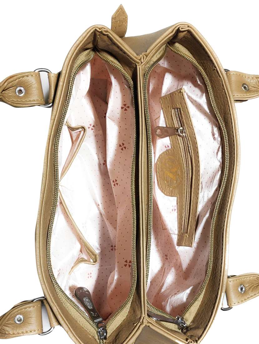 multi colored leatherette (pu) combo handbag - 18197408 -  Standard Image - 3