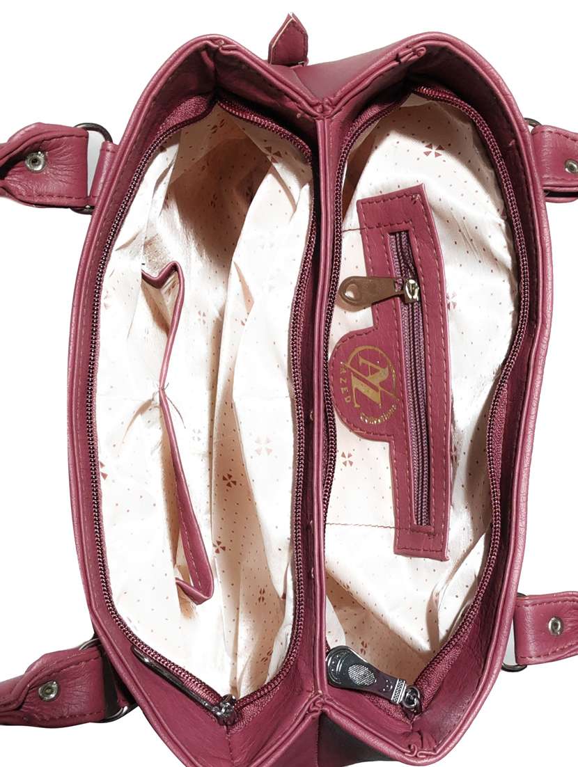 multi colored leatherette (pu) combo handbag - 18197410 -  Standard Image - 3