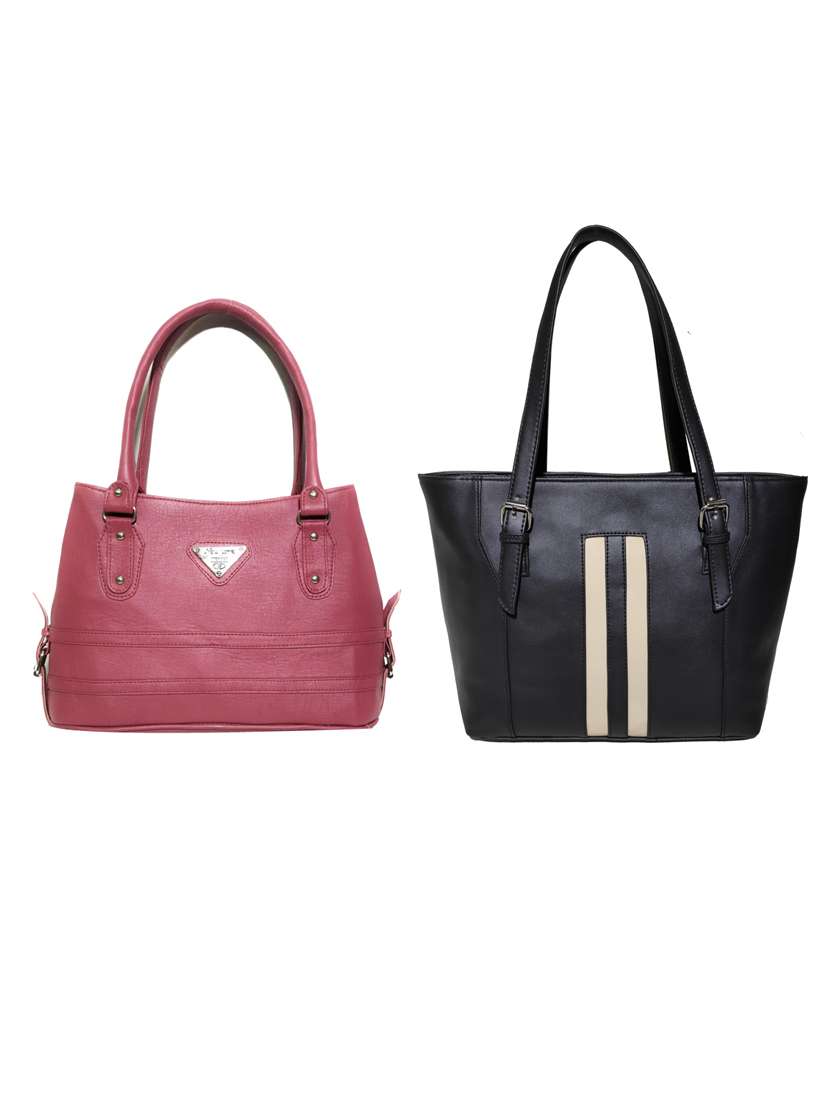 multi colored leatherette (pu) combo handbag - 18197413 -  Zoom Image - 0