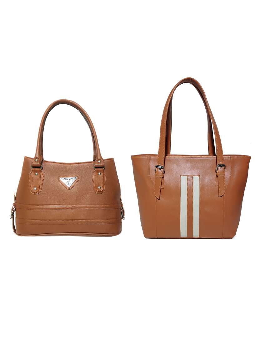 multi colored leatherette (pu) combo handbag - 18197418 -  Zoom Image - 0