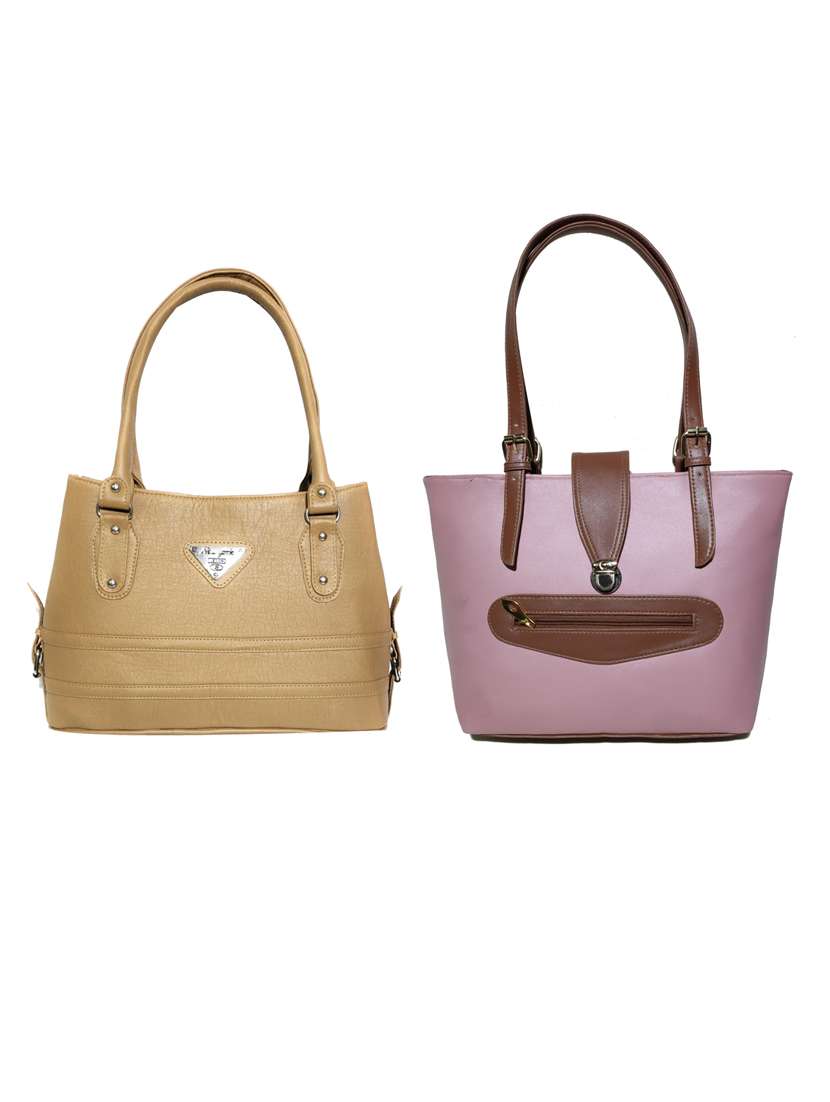 multi colored leatherette (pu) combo handbag - 18197425 -  Zoom Image - 0