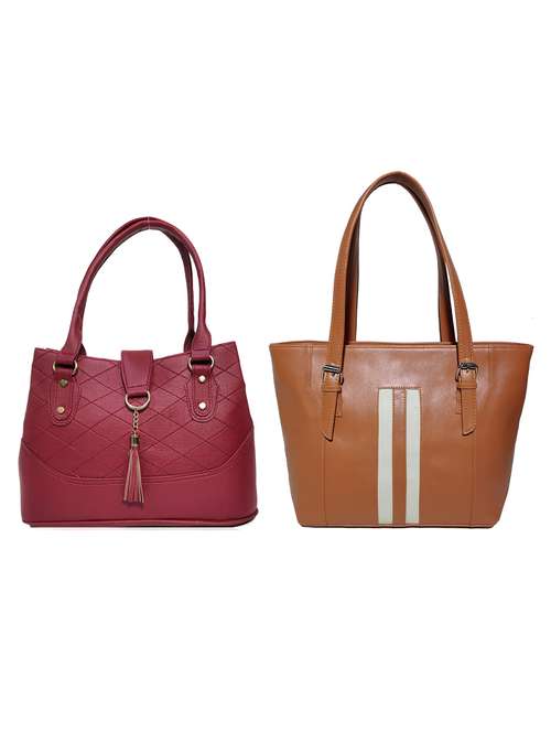 set of 2 pcs combos handbag - 18197554 - Standard Image - 0