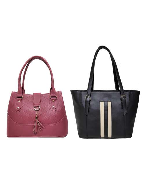 set of 2 pcs combos handbag - 18197565 - Standard Image - 0