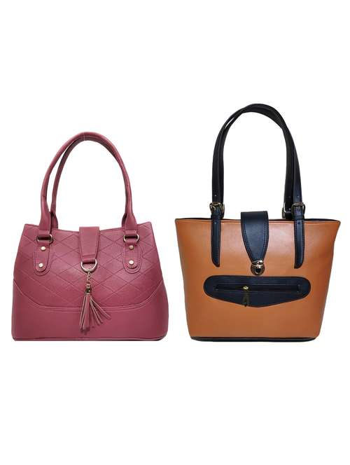 set of 2 pcs combos handbag - 18197585 -  Standard Image - 0