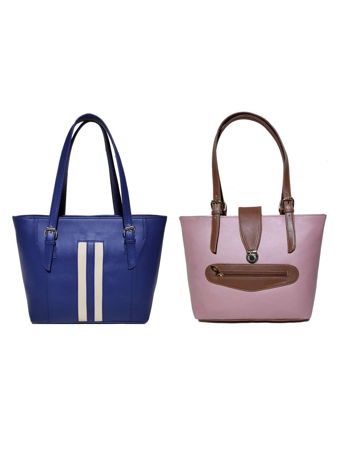 multi colored leatherette (pu) combo handbag - 18197606 -  Zoom Image - 0
