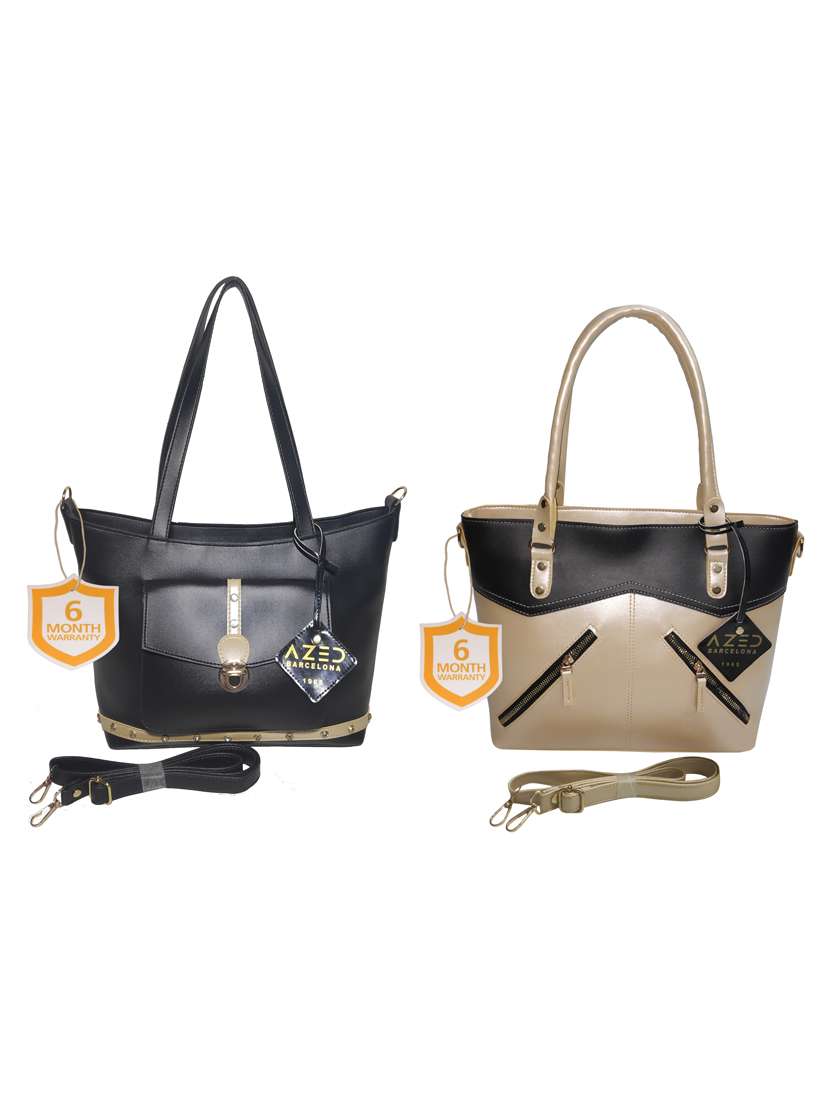 multi colored leatherette (pu) combo handbag - 18197670 -  Zoom Image - 0