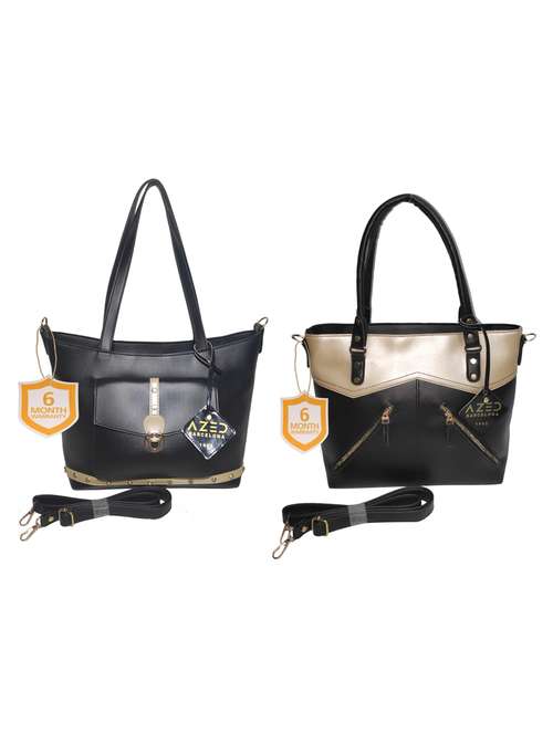 multi colored leatherette (pu) combo handbag - 18197672 -  Standard Image - 0