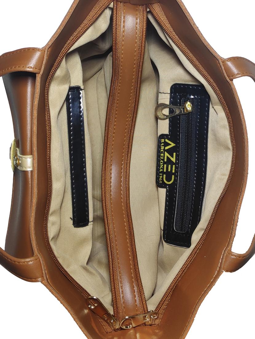 multi colored leatherette (pu) combo handbag - 18197680 - Standard Image - 3