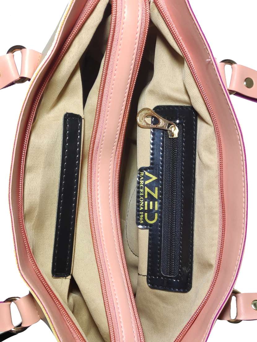 multi colored leatherette (pu) combo handbag - 18197683 -  Standard Image - 3