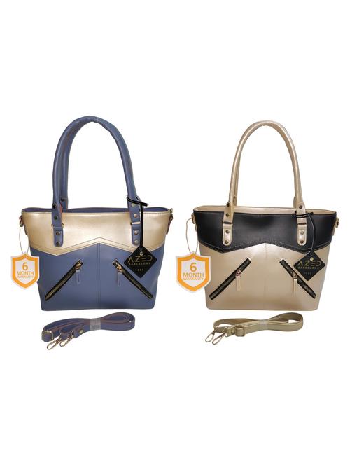 multi colored leatherette (pu) combo handbag - 18197688 - Standard Image - 0