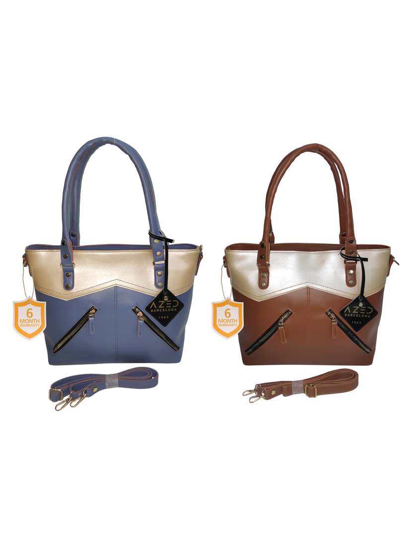 multi colored leatherette (pu) combo handbag - 18197691 -  Zoom Image - 0