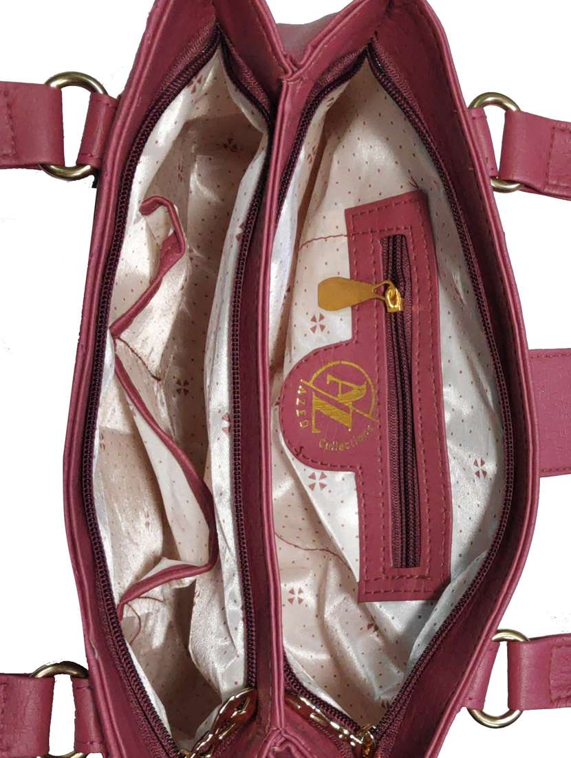 multi colored leatherette (pu) combo handbag - 18197732 -  Standard Image - 3