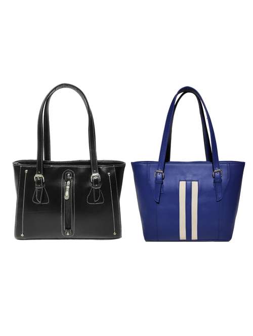 multi colored leatherette (pu) combo handbag - 18197741 -  Standard Image - 0