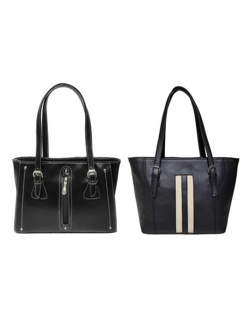 multi colored leatherette (pu) combo handbag - 18197748 -  Standard Image - 0