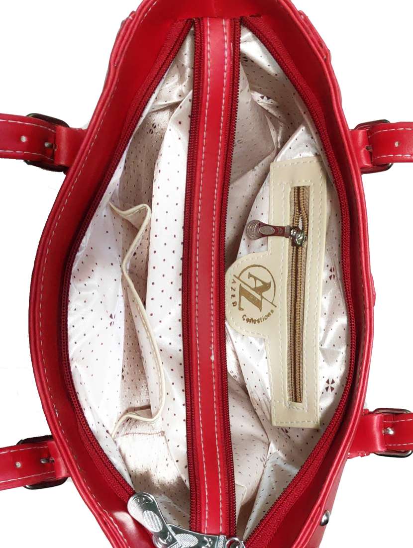 multi colored leatherette (pu) combo handbag - 18197760 -  Standard Image - 3