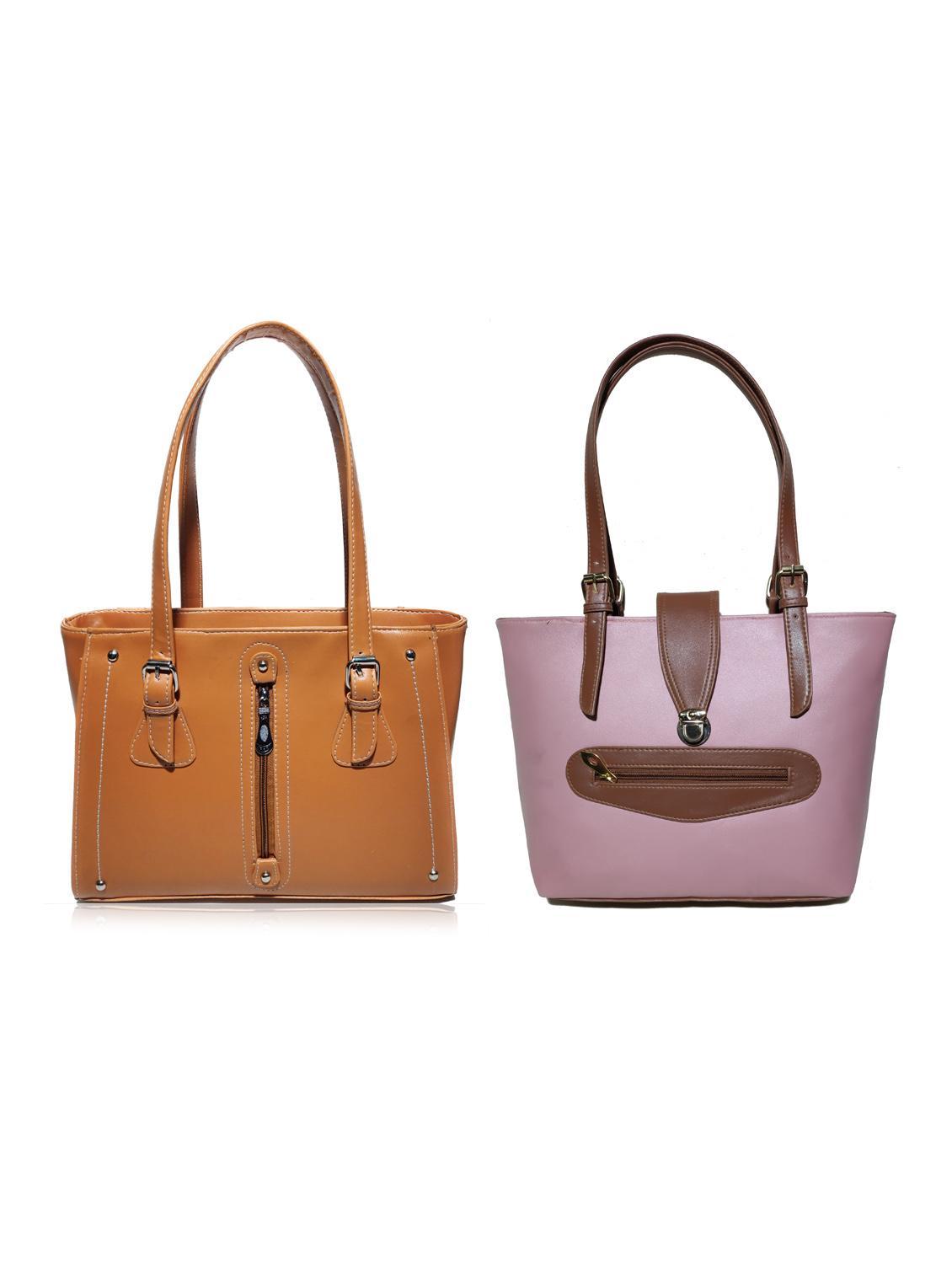 multi colored leatherette (pu) combo handbag - 18197785 - Zoom Image - 0