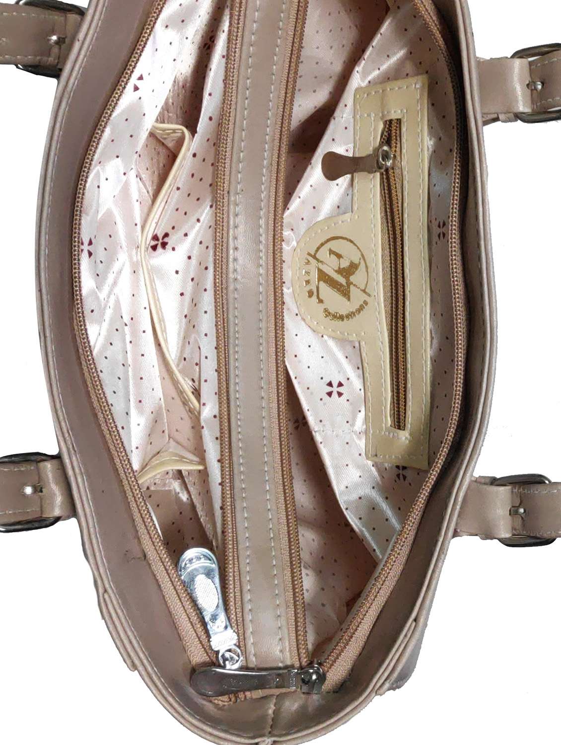 multi colored leatherette (pu) combo handbag - 18197789 -  Standard Image - 3