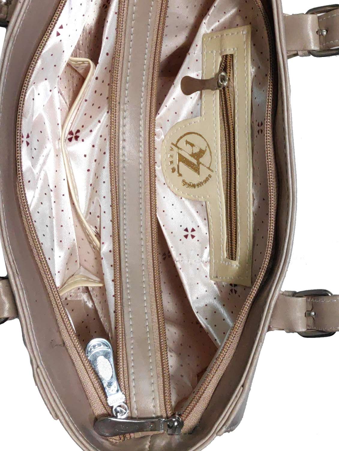 multi colored leatherette (pu) combo handbag - 18197791 -  Standard Image - 3