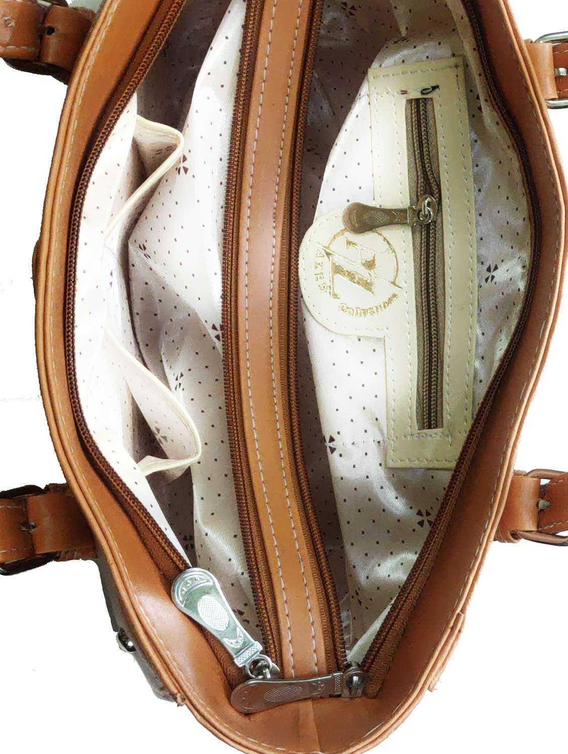 multi colored leatherette (pu) combo handbag - 18197793 -  Standard Image - 3