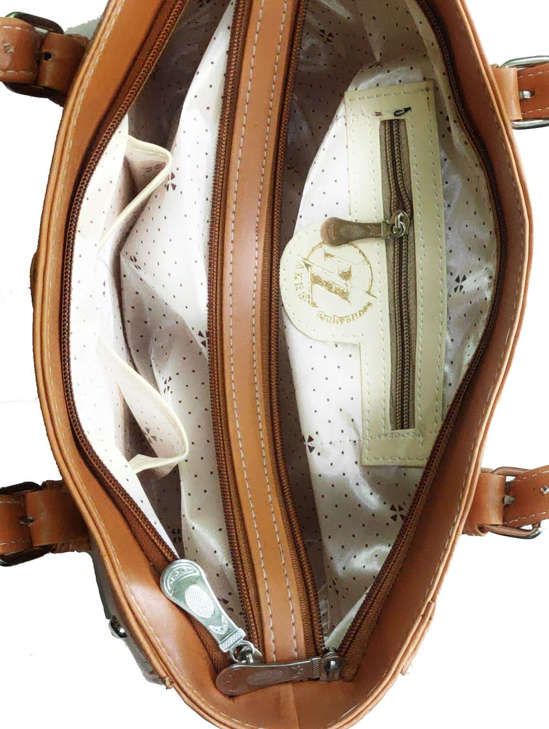 multi colored leatherette (pu) combo handbag - 18197795 -  Standard Image - 3