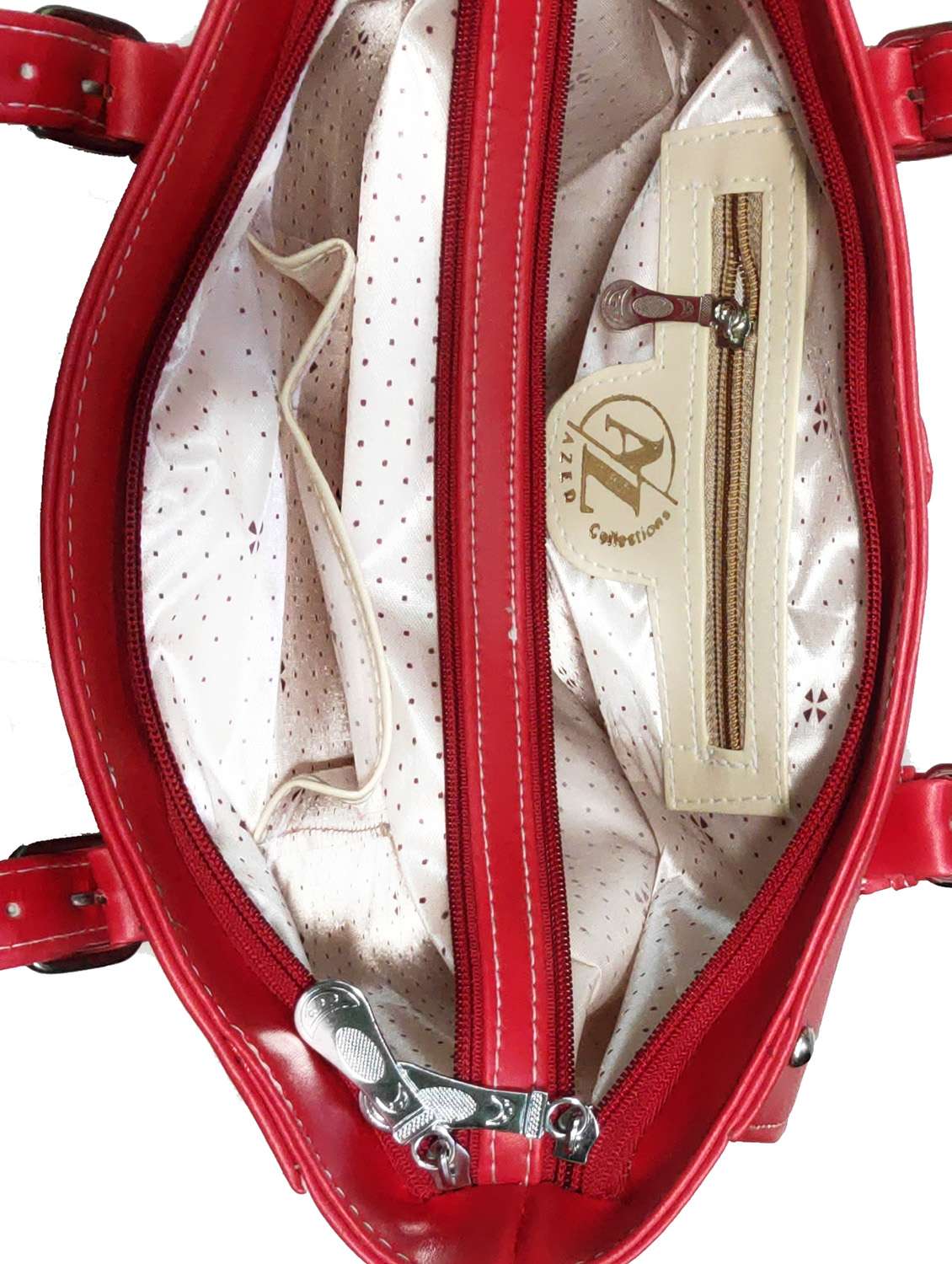 multi colored leatherette (pu) combo handbag - 18197798 - Standard Image - 3