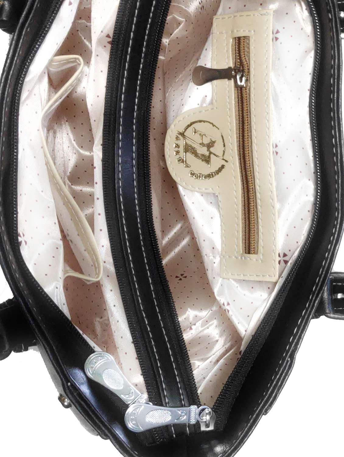 multi colored leatherette (pu) combo handbag - 18197802 -  Standard Image - 3