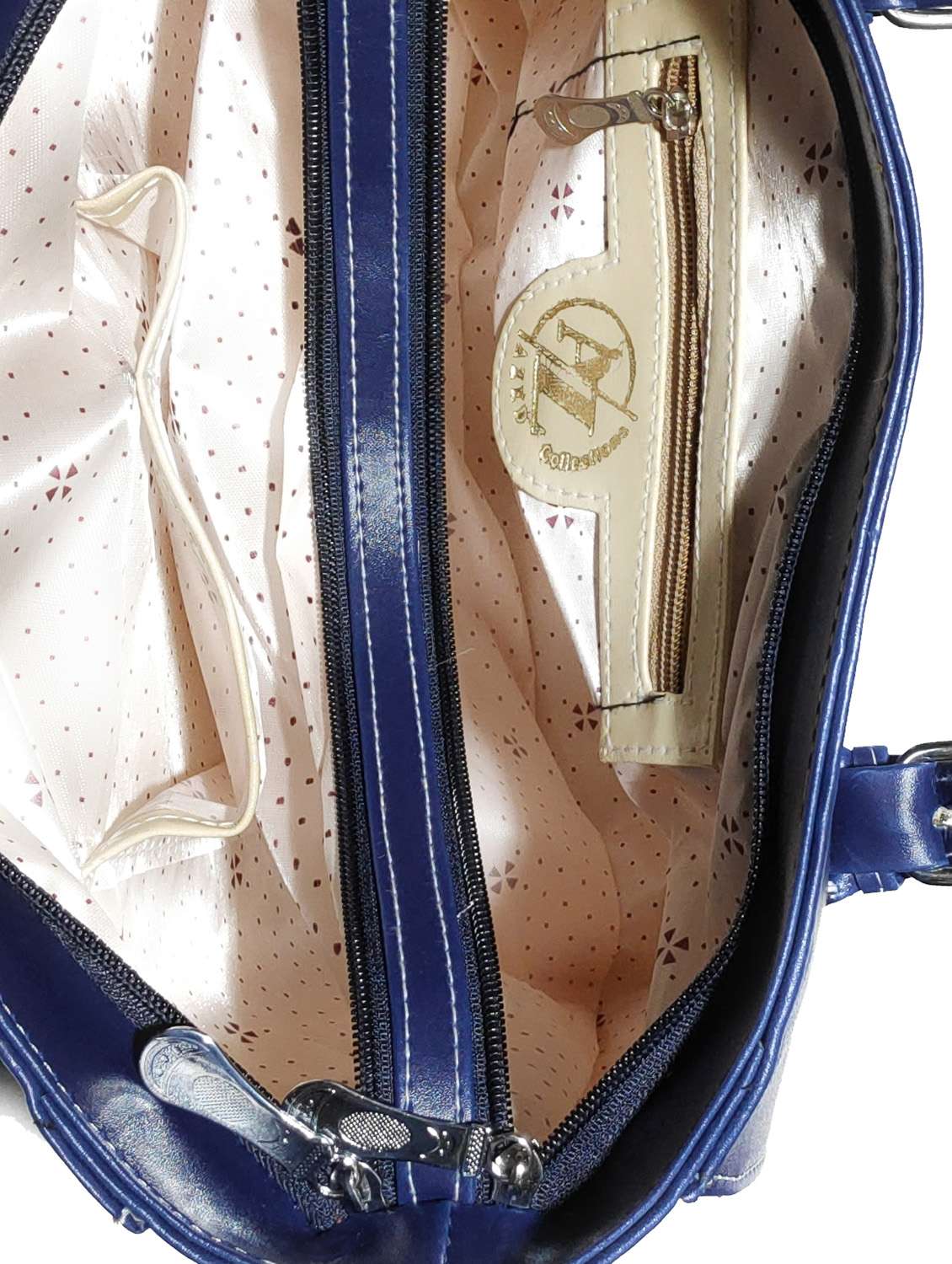 multi colored leatherette (pu) combo handbag - 18197804 - Standard Image - 3