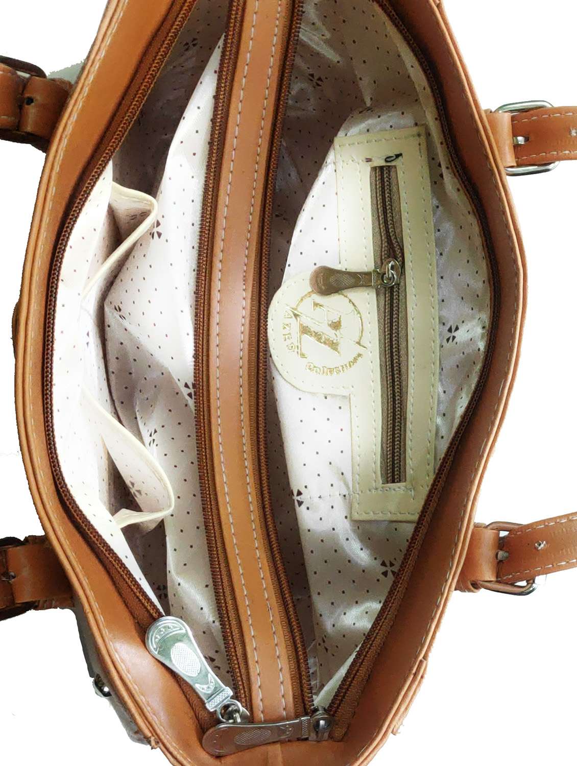 multi colored leatherette (pu) combo handbag - 18197810 -  Standard Image - 3