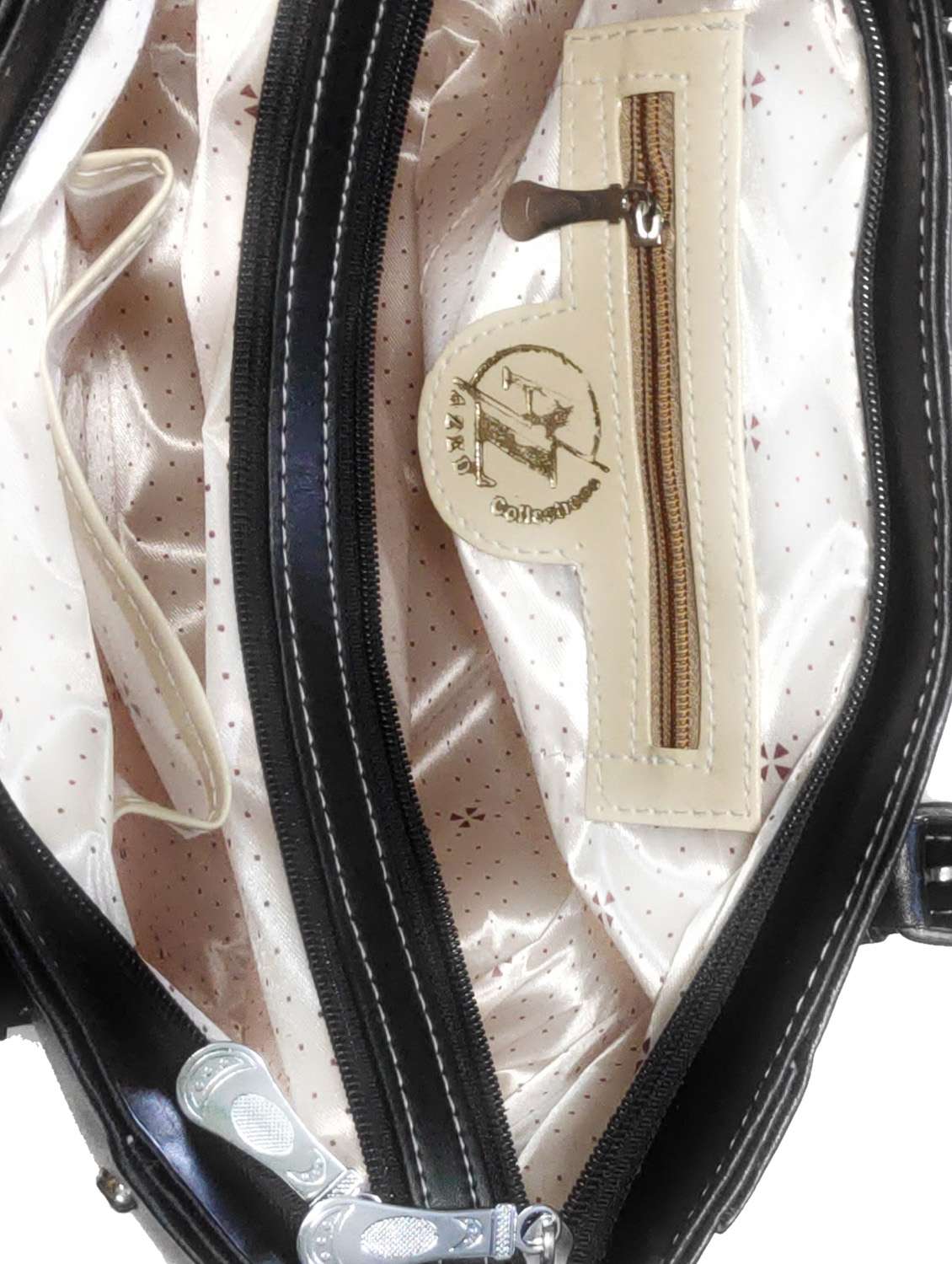 multi colored leatherette (pu) combo handbag - 18197813 -  Standard Image - 3