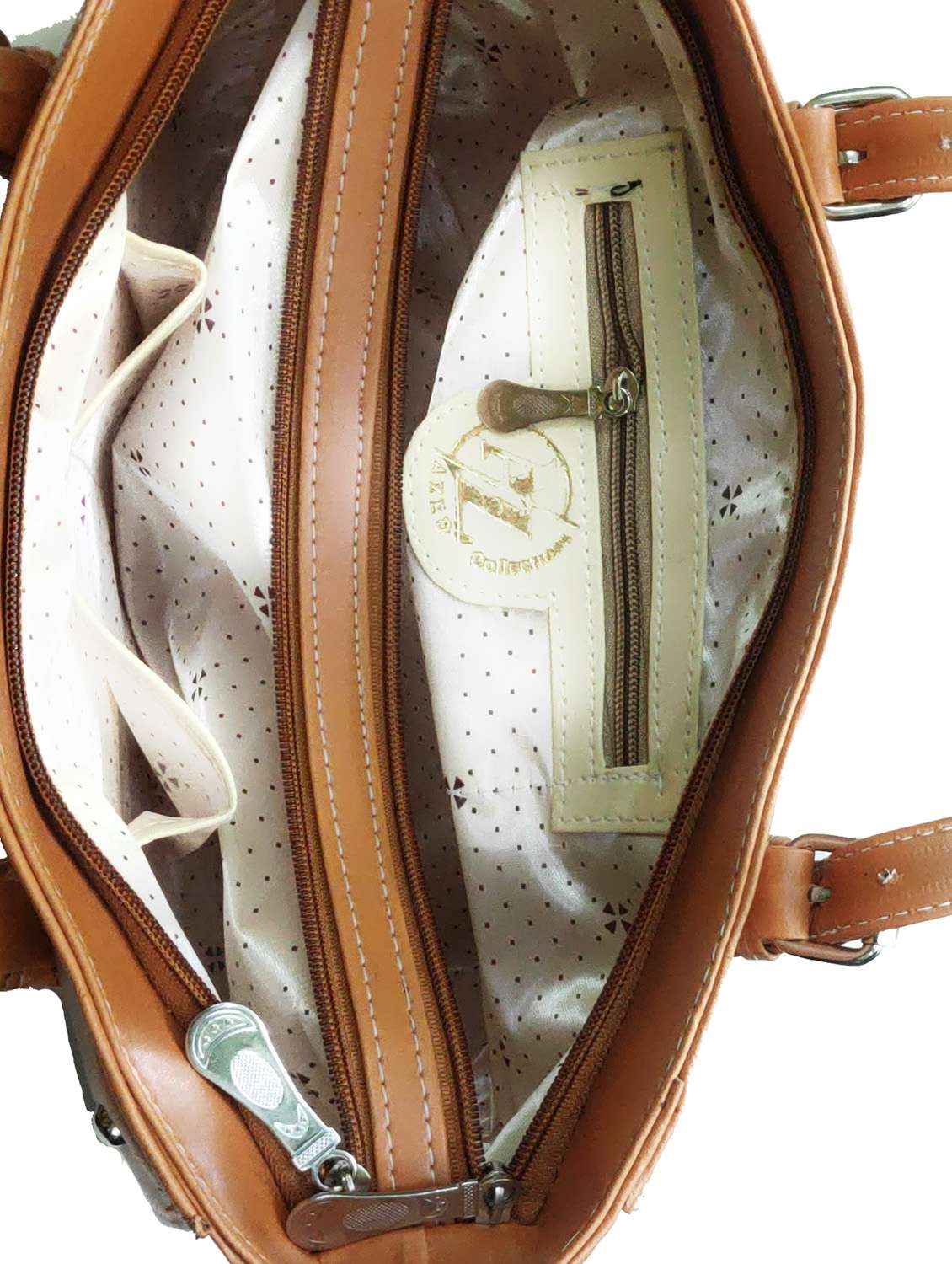 multi colored leatherette (pu) combo handbag - 18197814 -  Standard Image - 3