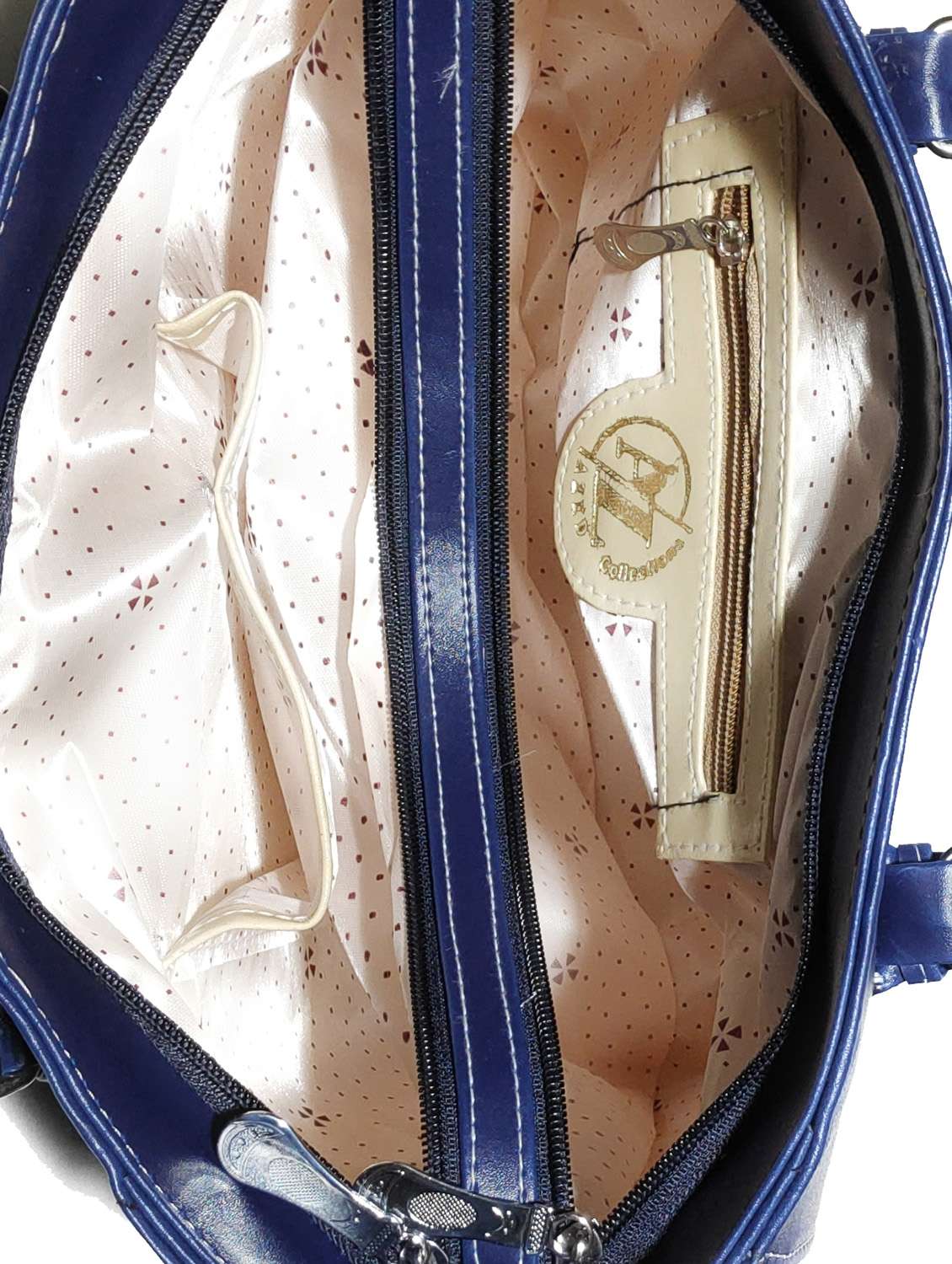 multi colored leatherette (pu) combo handbag - 18197817 -  Standard Image - 3