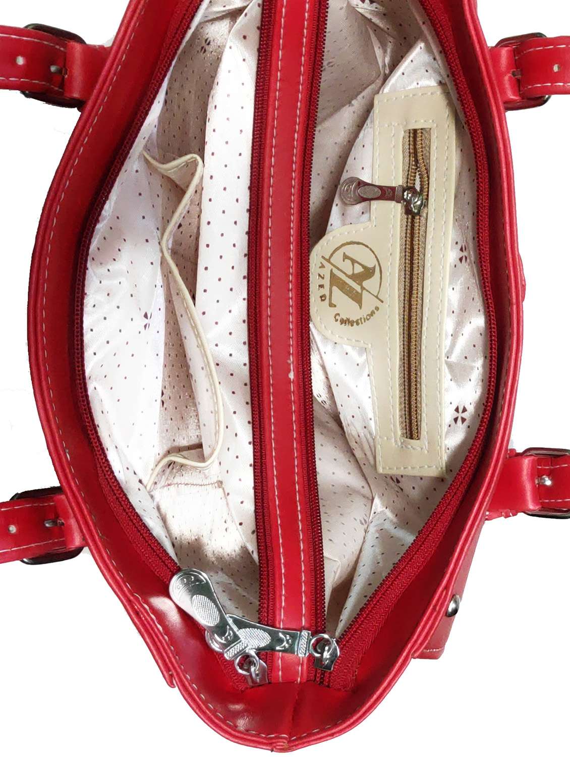 multi colored leatherette (pu) combo handbag - 18197830 - Standard Image - 3