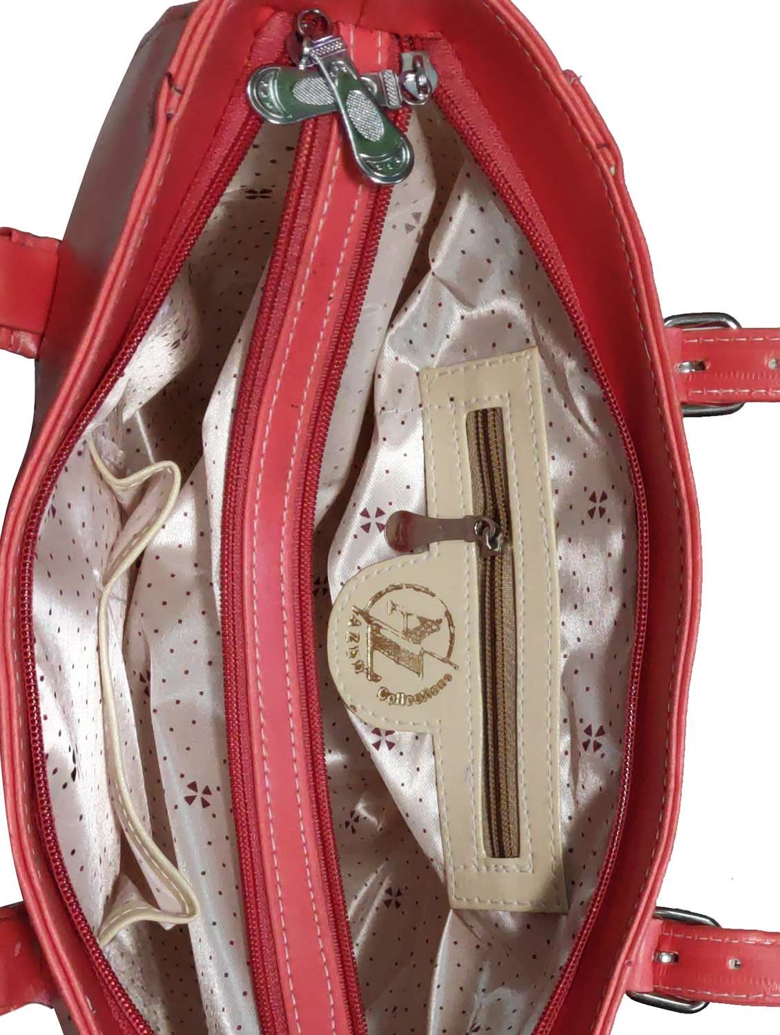 multi colored leatherette (pu) combo handbag - 18197837 -  Standard Image - 3