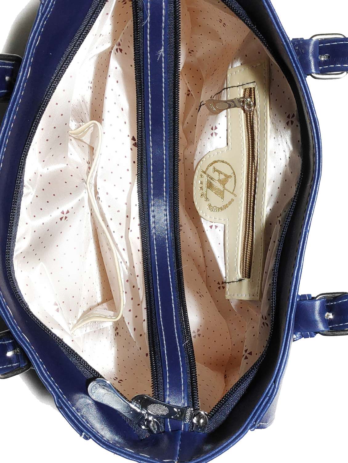 multi colored leatherette (pu) combo handbag - 18197839 - Standard Image - 3