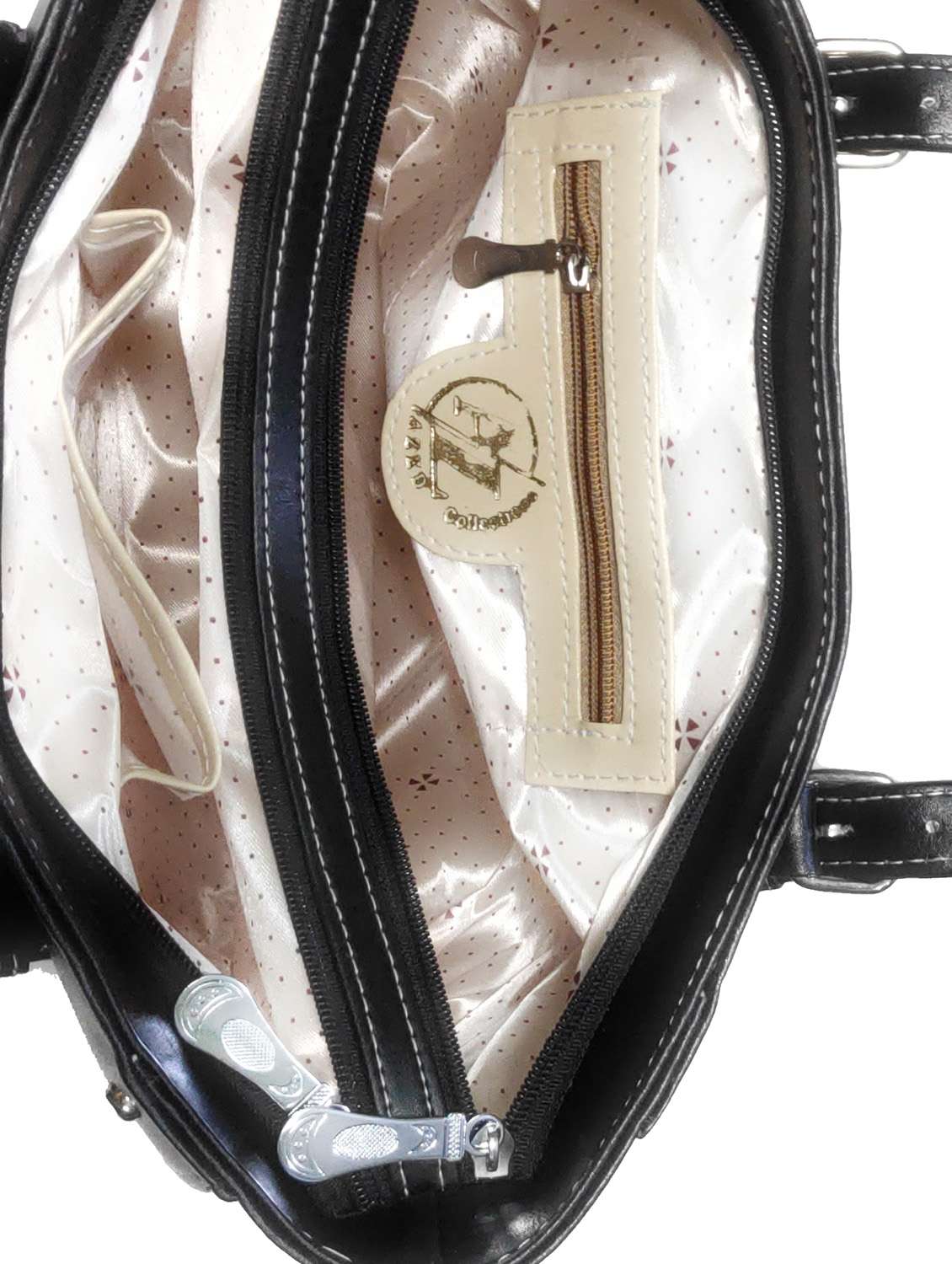 multi colored leatherette (pu) combo handbag - 18197840 -  Standard Image - 3