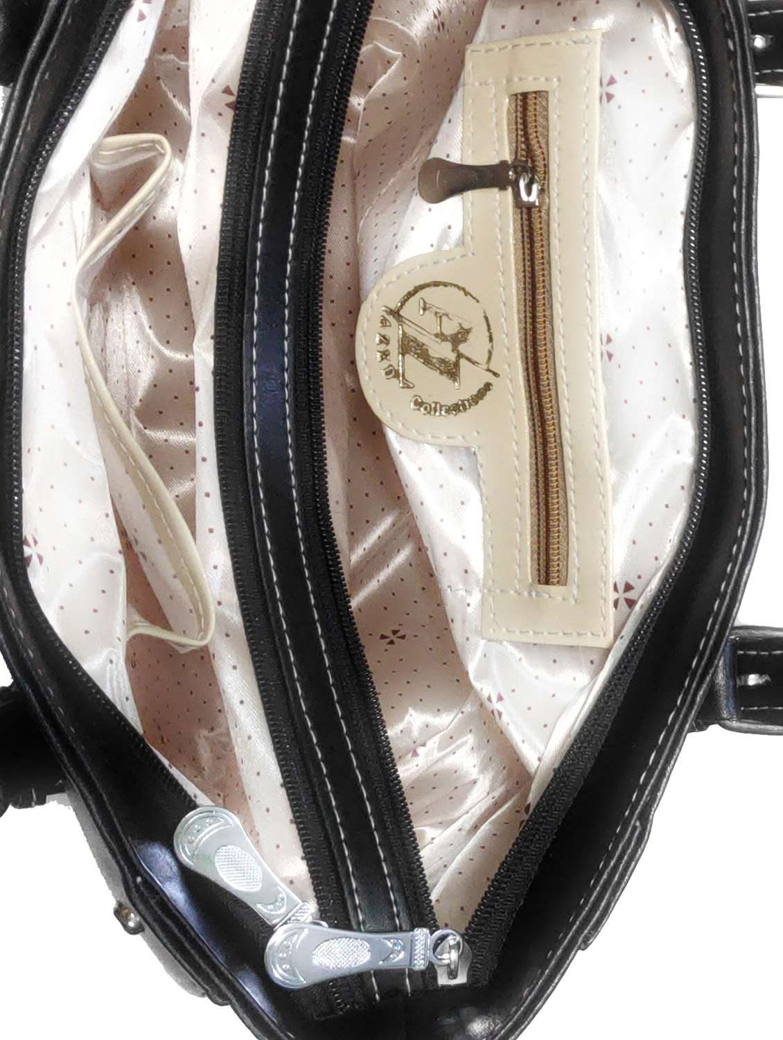 multi colored leatherette (pu) combo handbag - 18197847 - Standard Image - 3