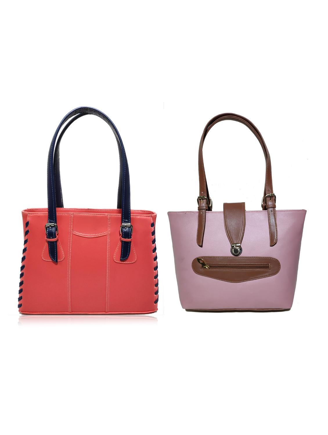multi colored leatherette (pu) combo handbag - 18197855 - Zoom Image - 0
