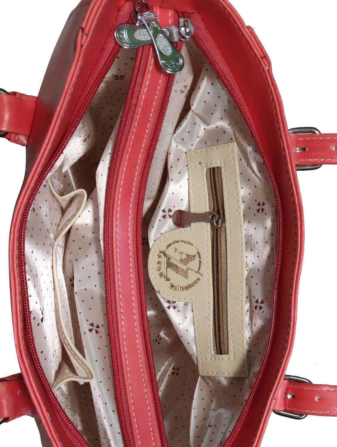 multi colored leatherette (pu) combo handbag - 18197859 - Standard Image - 3