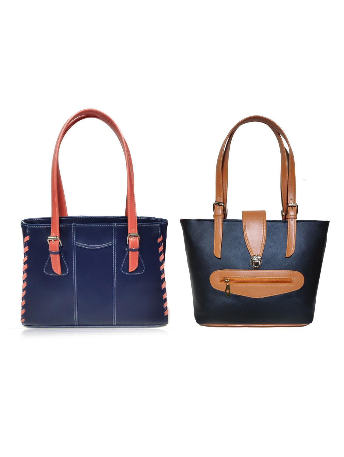 multi colored leatherette (pu) combo handbag - 18197866 - Zoom Image - 0