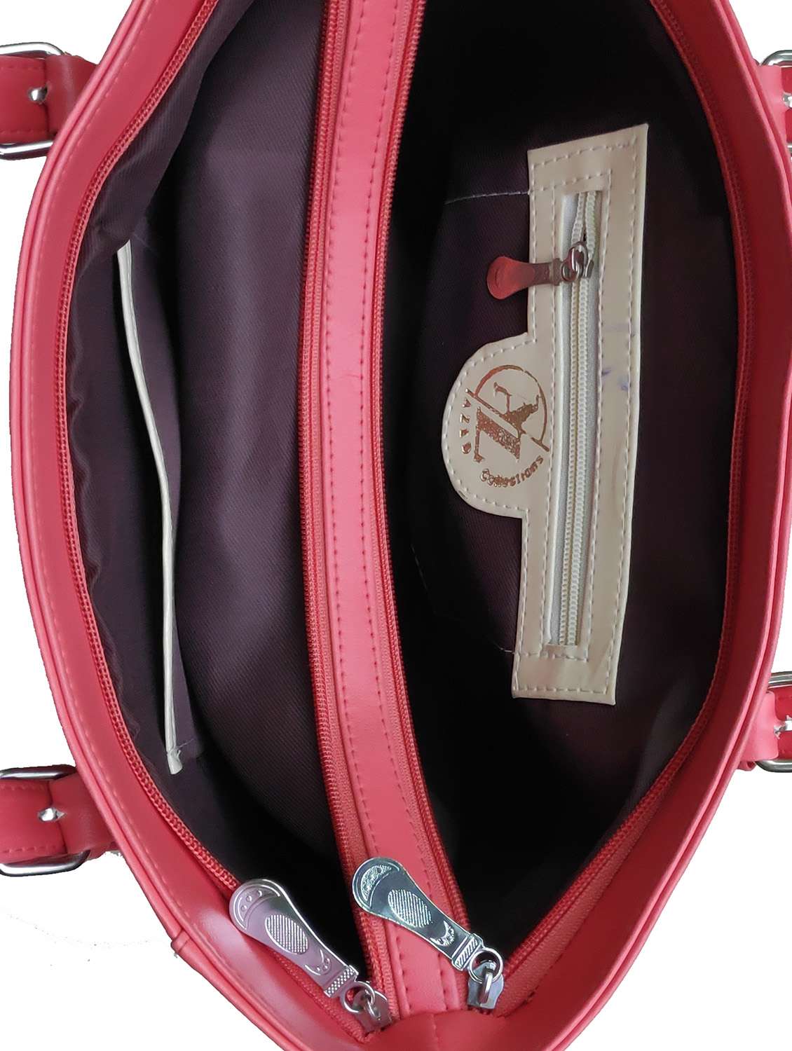 multi colored leatherette (pu) combo handbag - 18197887 - Standard Image - 3