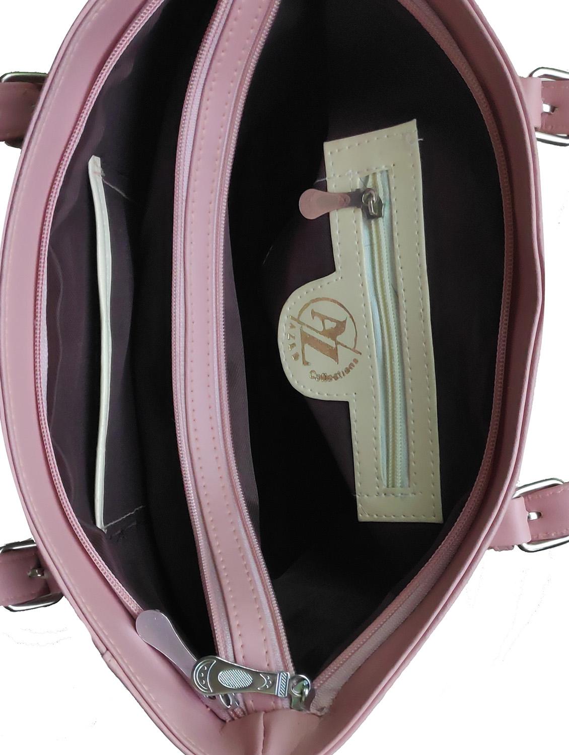 multi colored leatherette (pu) combo handbag - 18197889 - Standard Image - 3