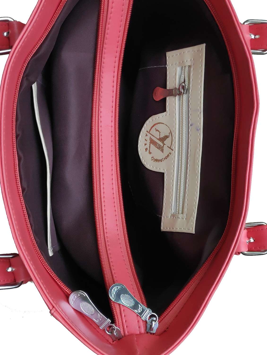 multi colored leatherette (pu) combo handbag - 18197893 -  Standard Image - 3