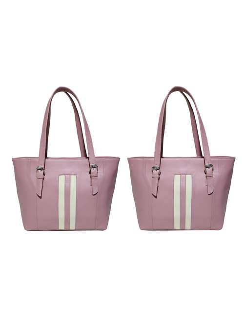 multi colored leatherette (pu) combo handbag - 18197896 - Standard Image - 0