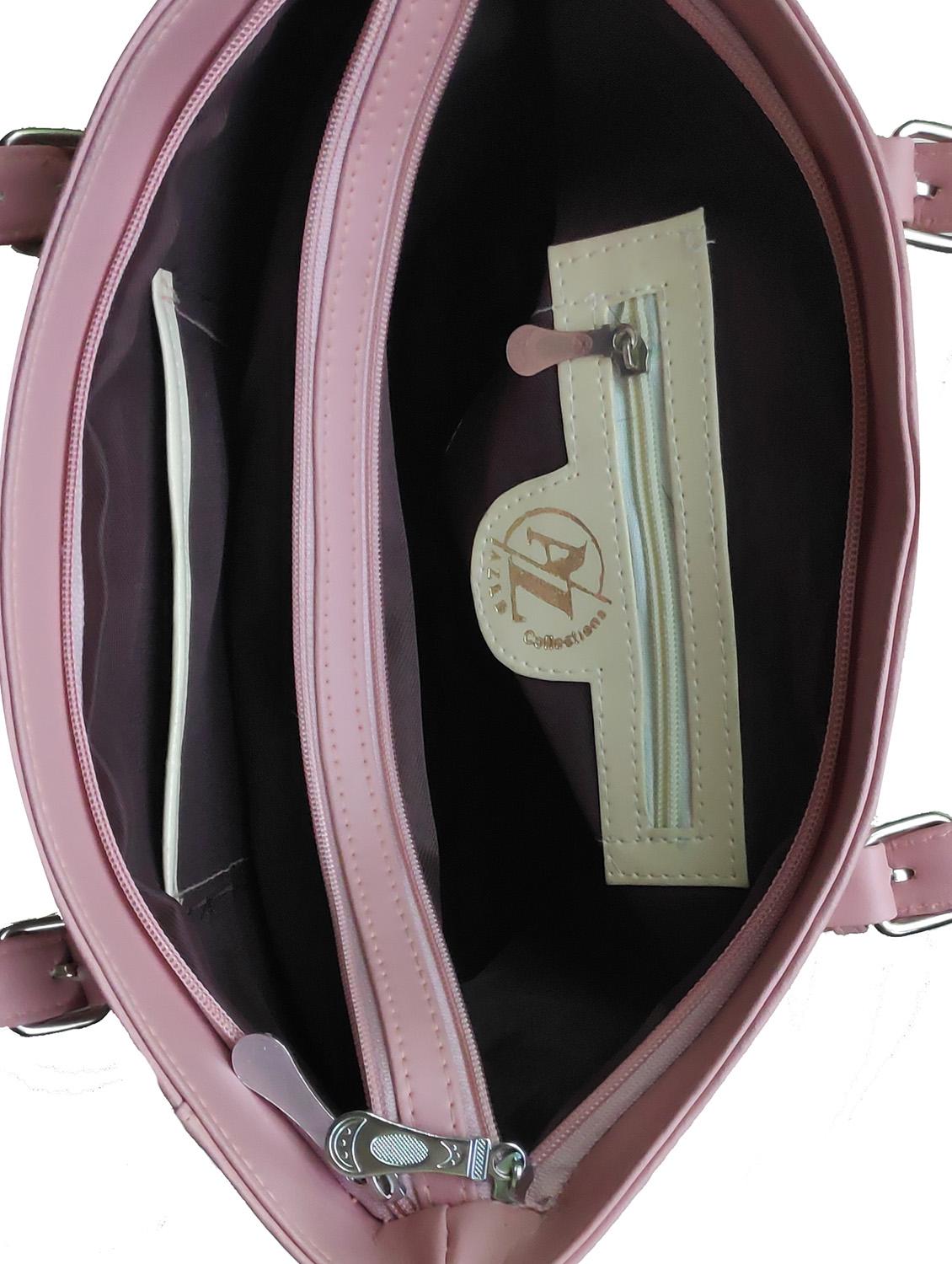 multi colored leatherette (pu) combo handbag - 18197896 - Standard Image - 3