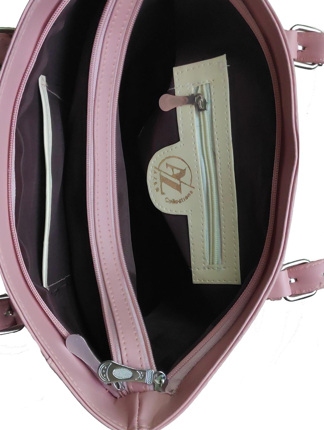multi colored leatherette (pu) combo handbag - 18197906 - Standard Image - 3