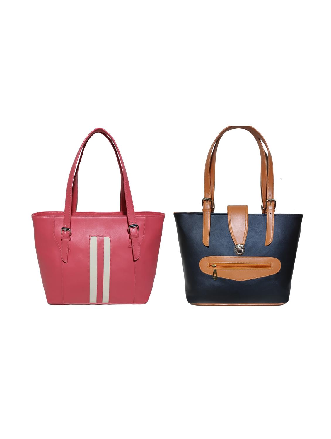 multi colored leatherette (pu) combo handbag - 18197912 -  Zoom Image - 0